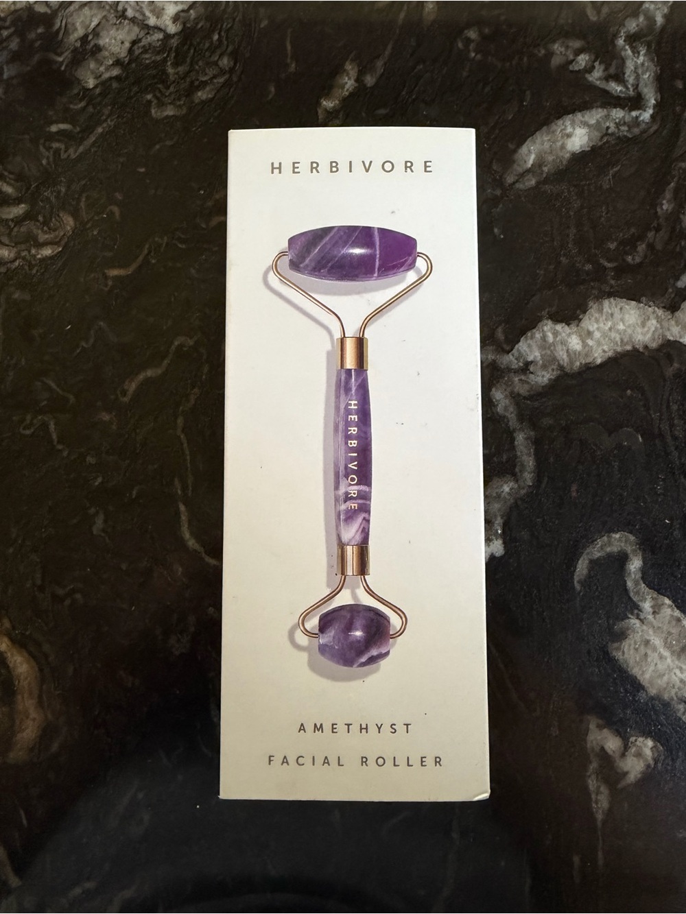 Amethyst Facial Roller by Herbivore- New